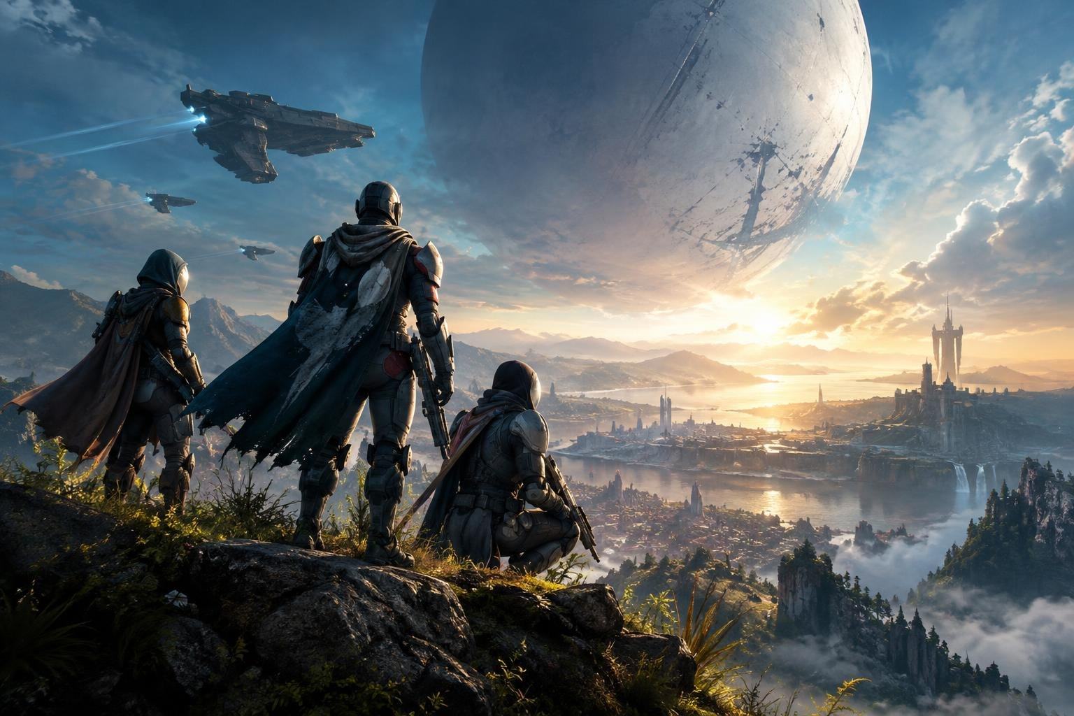 AI image: Destiny’s Console-Only Past May Finally Come to PC