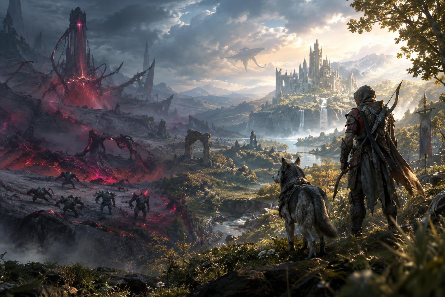 AI image: Soulframe Opens to All PC Players as Its World Turns Hostile
