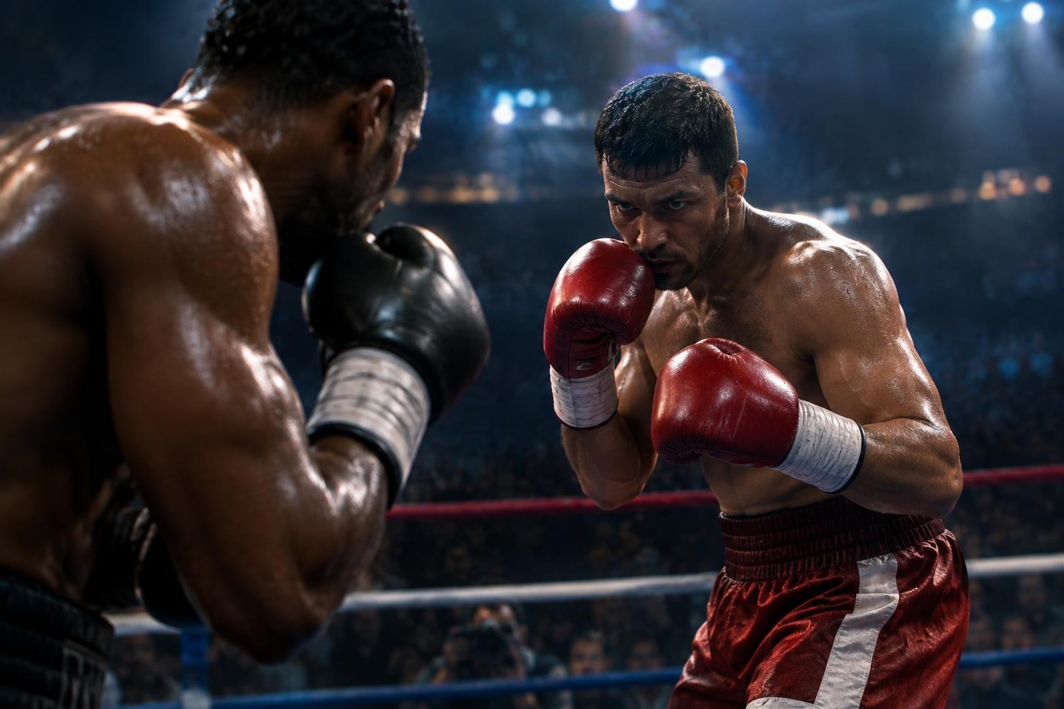 AI image: Fight Night’s Comeback Has One Big Question: Can Boxing Still Feel Like Boxing?