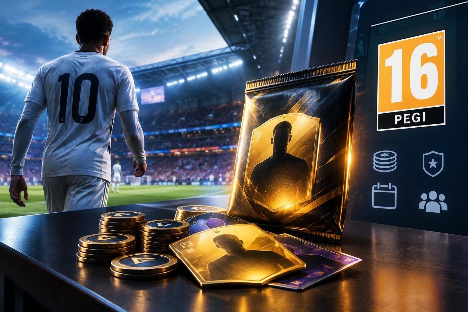 AI image: Why EA Sports FC 27 Is Rated 16 in Europe
