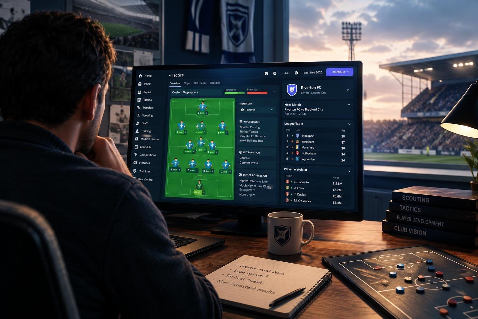 AI image: Football Manager 27’s Free Trial Is Really a Test of Trust