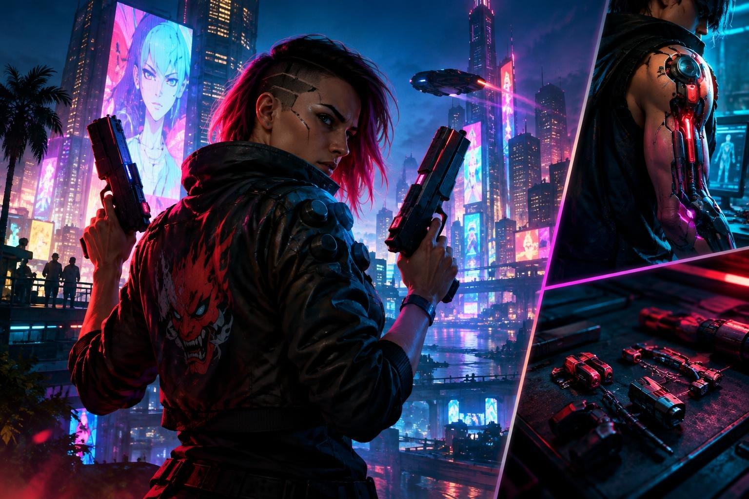 AI image: Cyberpunk 2077’s Edgerunners 2 Update Could Make Builds Feel More Personal