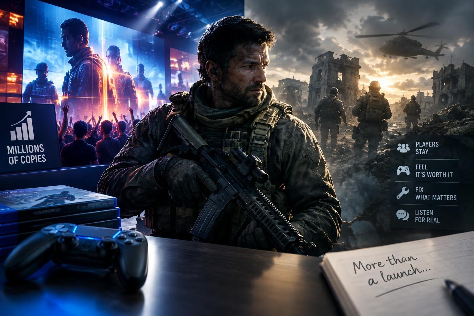 AI image: Call of Duty’s Hardest Score to Improve Isn’t a Sales Number