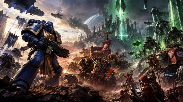 AI image: Dawn of War IV’s Campaign Reveal Puts Choice at the Center of the War